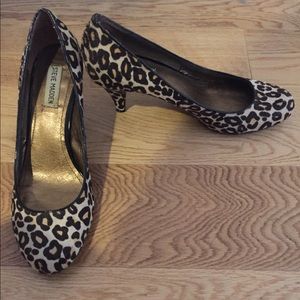 Steve Madden 🤎 Leopard Print Heels